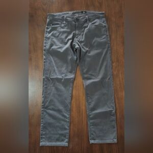 AG Jeans Mens The Dylan Gray Slim Skinny Size 33x34‎